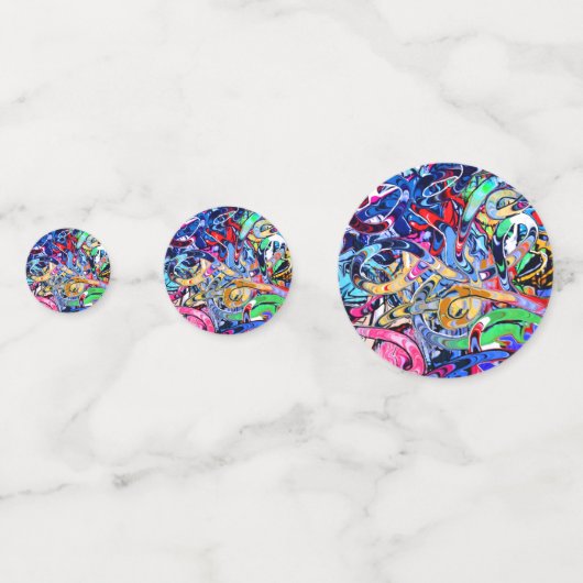 Confettis Graffiti (Devant)