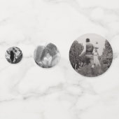 Confettis Gras Ginkgo Feuille Photo personnalisée (Devant)