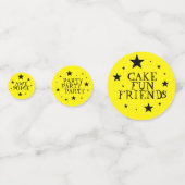 Confettis Grenouille d'arbre d'anniversaire de Rockin avec g (Derrière)