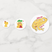 Confettis Grenouille jaune (Devant)