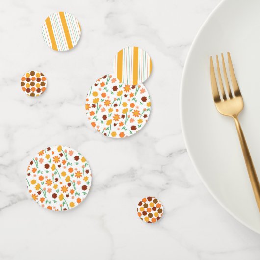 Confettis Groovy Boho Douce Marguerite (Groupe)