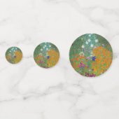 Confettis Gustav Klimt - Jardin des fleurs (Derrière)