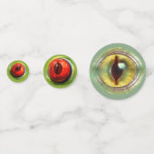 Confettis Halloween éffrayant Weird Eyeball Lizard Frog Mons (Devant)