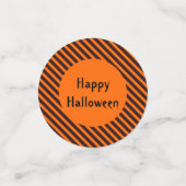 Confettis Halloween Magic Bee Witch Orange et Black Stripes (Petit recto)