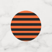 Confettis Halloween orange et noir | Mixte (Petit recto)