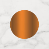 Confettis Halloween orange et violet (Petit recto)