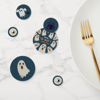 Confettis Halloween sombre -