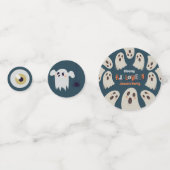 Confettis Halloween sombre - (Devant)