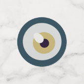 Confettis Halloween sombre - (Petit recto)