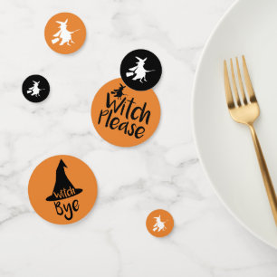 Confettis Halloween Witch