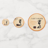 Confettis Halloween Witch Octobre Baby shower (Devant)