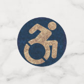 Confettis Handicap Texté (Petit recto)