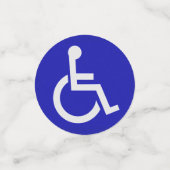 Confettis Handicapés handicapés (Petit recto)