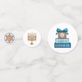 Confettis Hanoukka (Devant)