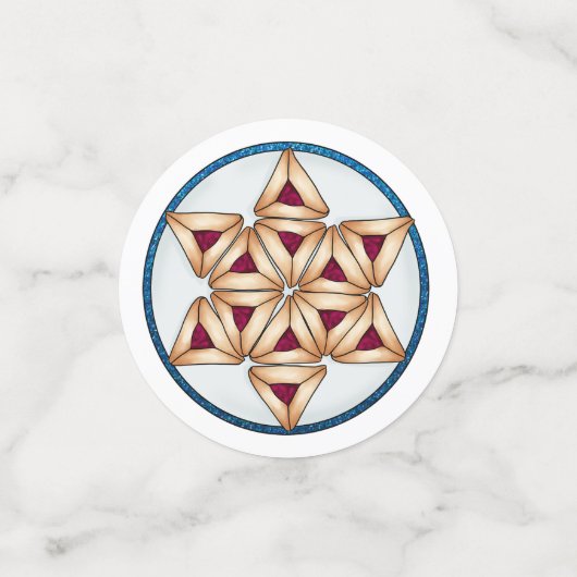 Confettis Hanoukka (Petit recto)