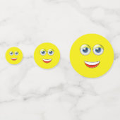 Confettis Happy Face Emoji (Derrière)
