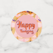 Confettis Happy Thanksgiving (Petit recto)