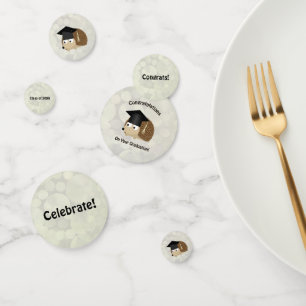 Confettis Hérisson de diplôme