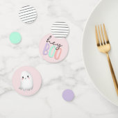 Confettis Hey Boo Pastel Halloween Table d'anniversaire (Groupe)