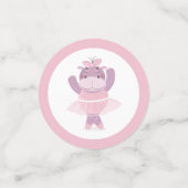 Confettis Hippo Ballerina (Petit recto)