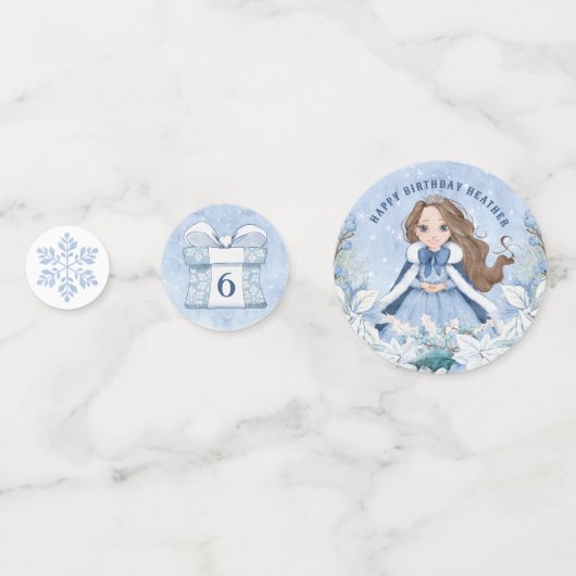 Confettis Hiver Fairytale Princess (Devant)