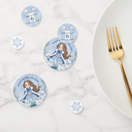 Confettis Hiver Fairytale Princess (Groupe)