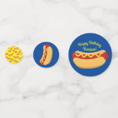 Confettis Hot Dog Anniversaire de enfant Party Cuire mignonn (Devant)
