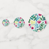 Confettis Illustration florale botanique (Derrière)