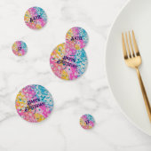 Confettis Impression Abstraite multicolore (Groupe)