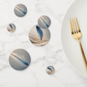 Confettis impression de plumes (Groupe)