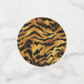 Confettis Impression de tigre côté sauvage (Petit recto)