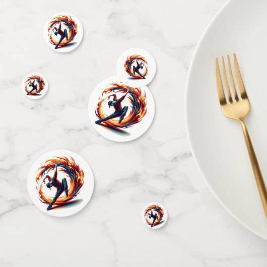 Confettis Incendie De Rue Avec Énergie Urbaine (Groupe)