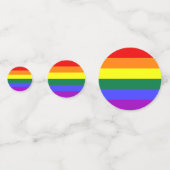 Confettis Indicateur de la fierté arc-en-ciel (Derrière)