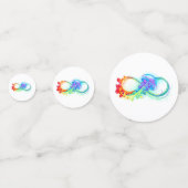 Confettis Infinity avec Rainbow Jellyfish (Derrière)