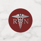 Confettis Infirmière École de soins infirmiers Graduation Ma (Petit recto)