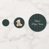 Confettis Inspired Baby Shower Personalized Tab (Devant)