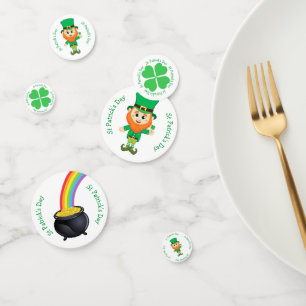 Confettis Irish Leprechaun St Patrick's Day Party
