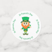 Confettis Irish Leprechaun St Patrick's Day Party (Petit recto)