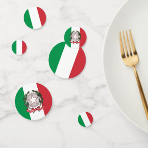 Confettis Italie Confetti, fête, drapeau italien