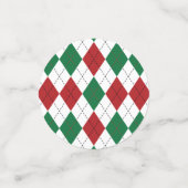 Confettis Jacquard de Noël Motif (Petit recto)