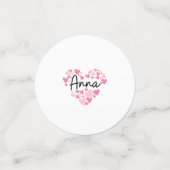 Confettis J'aime Anna (Petit recto)