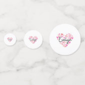 Confettis J'aime Evelyn (Devant)
