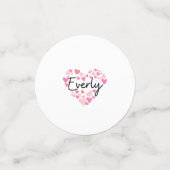 Confettis J'aime Everly ] (Petit recto)