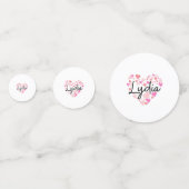 Confettis J'aime Lydia (Devant)