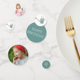 Confettis Jardin Anniversaire Photo