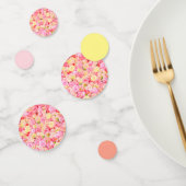 Confettis Jardin rose (Groupe)