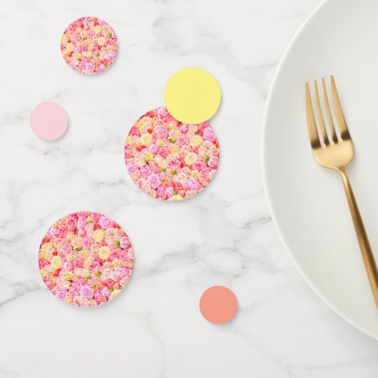 Confettis Jardin rose (Groupe)