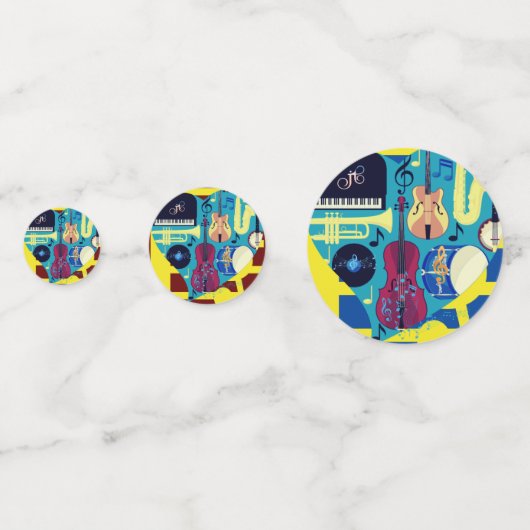 Confettis Jazz Blues (Devant)