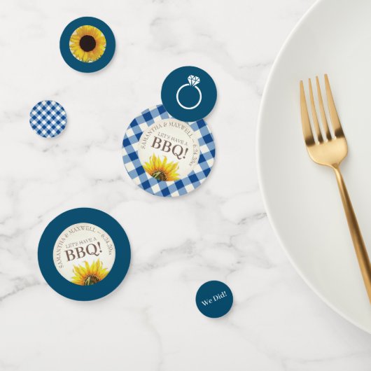 Confettis Je fais Fête des mariées Fiançailles BBQ (Groupe)