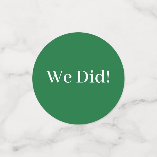 Confettis Je fais un BBQ Green Gingham Shower de Mariage (Petit recto)